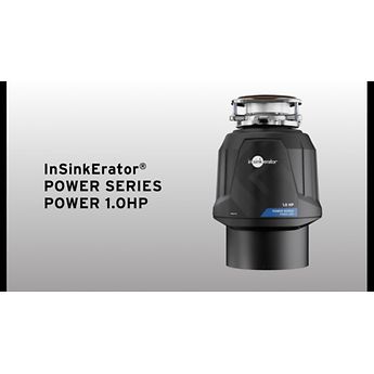 Power 1.0HP with EZ Connect Cord & Hardwire Adapter | InSinkErator US